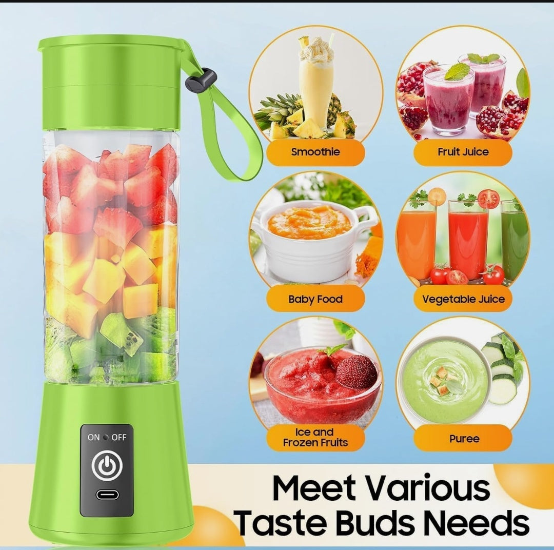 AeroBlend™ Portable Blender – USB-C Rechargeable Personal Smoothie Maker & Juicer