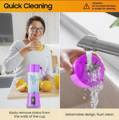 AeroBlend™ Portable Blender – USB-C Rechargeable Personal Smoothie Maker & Juicer