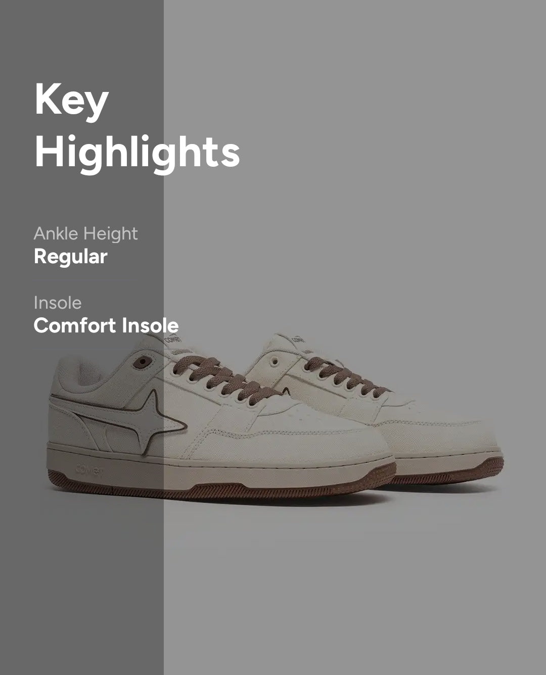 Comet Unisex X Lows Cortado Sneakers