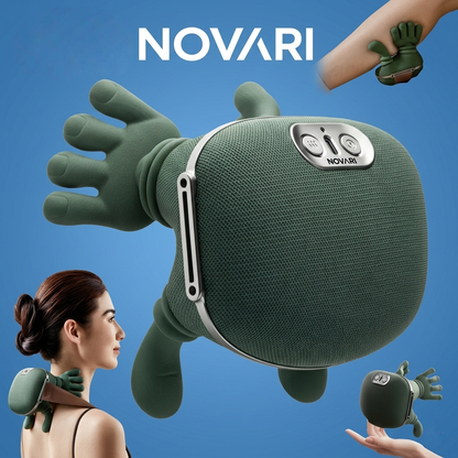 NOVARI™ Bionic Hand Neck & Shoulder Massager with Heat Therapy