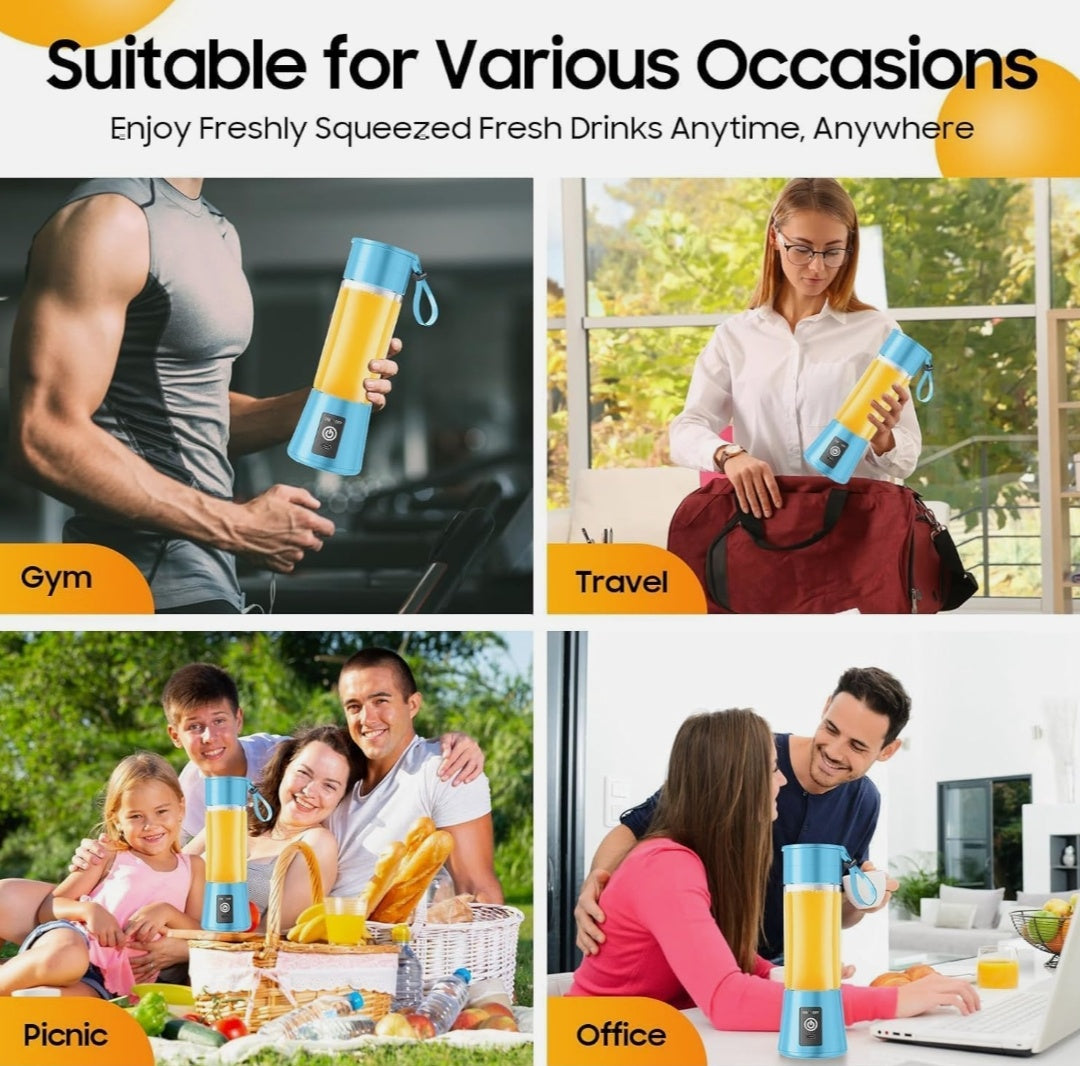 AeroBlend™ Portable Blender – USB-C Rechargeable Personal Smoothie Maker & Juicer