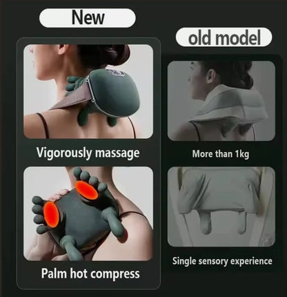NOVARI™ Bionic Hand Neck & Shoulder Massager with Heat Therapy