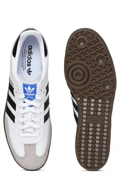 ADIDAS Originals Men White Samba Og Lace-Ups Sneakers