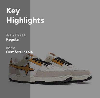 Comet Unisex X Lows Hazelnut Sneakers