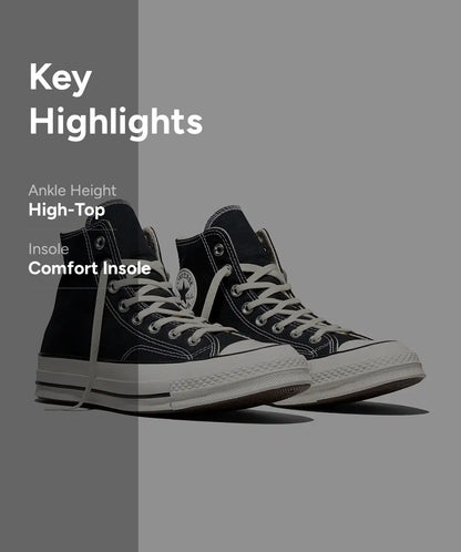 Converse Unisex Chuck 70 Canvas High Top Sneakers